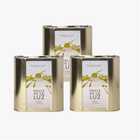 3 latas Aceite de Oliva 2,5L